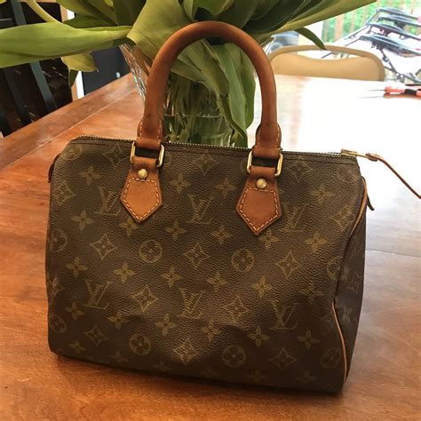 louis vuitton speedy 25 second hand|vintage lv speedy 25.